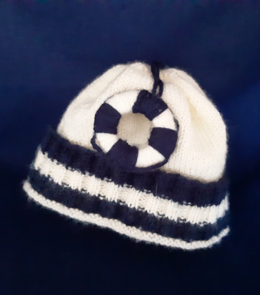 Little Sailor Personalised Baby Hat